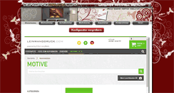 Desktop Screenshot of leinwanddruck.com